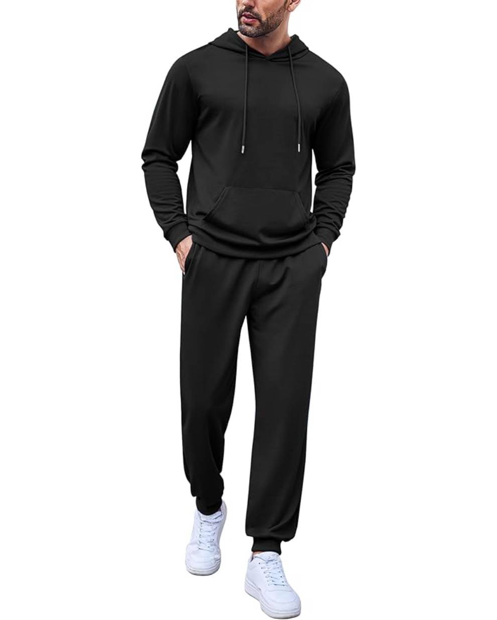 Wholesale Men's Sweatsuits 2-Piece Hooded Set Wholesale Men's Sweatsuits 2-Piece Hooded Set