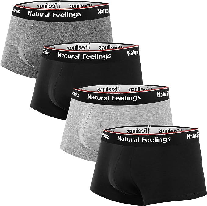 Men's Underwear Boxer Briefs Pouch Trunks Underwear Liner Style - All Colors