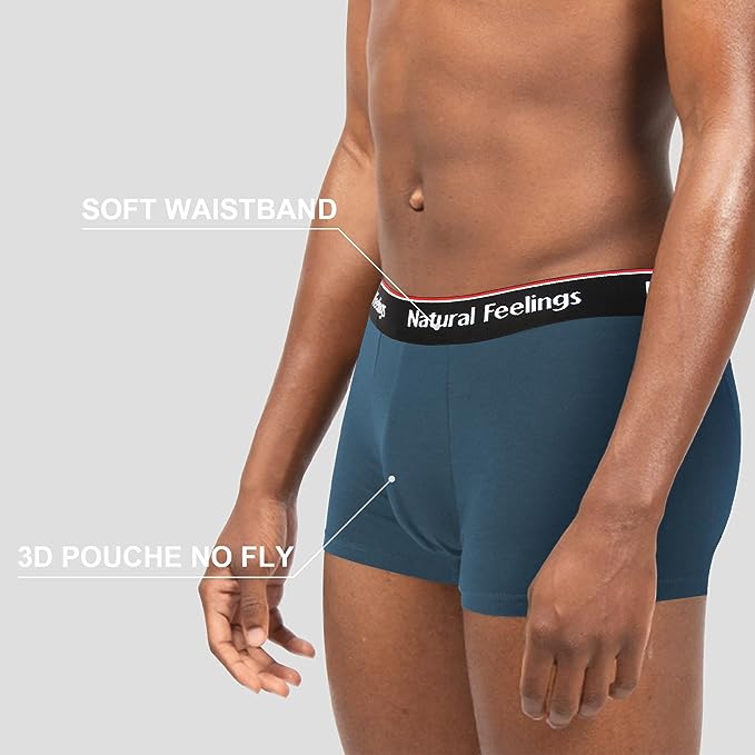 Men's Underwear Boxer Briefs Pouch Trunks Underwear Liner Style - All Colors