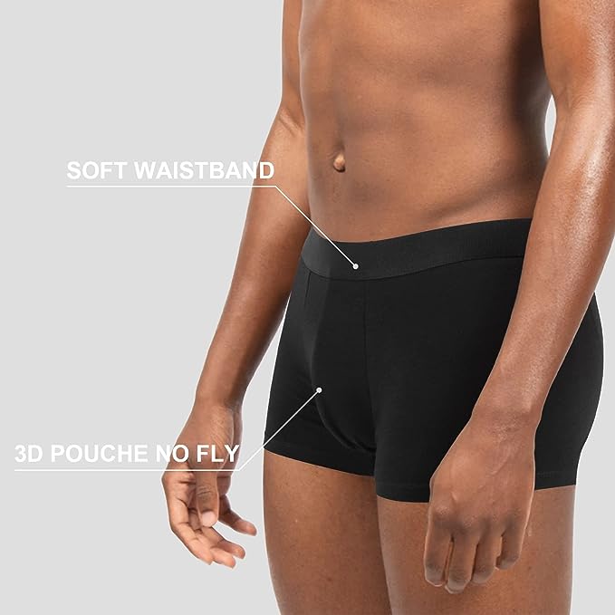Men's Soft Cotton Open Fly Underwear