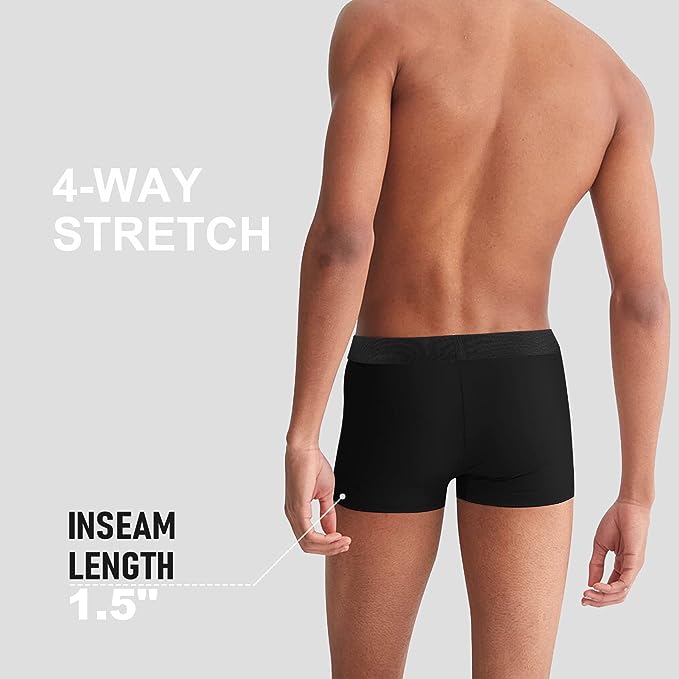 Men's Soft Cotton Open Fly Underwear