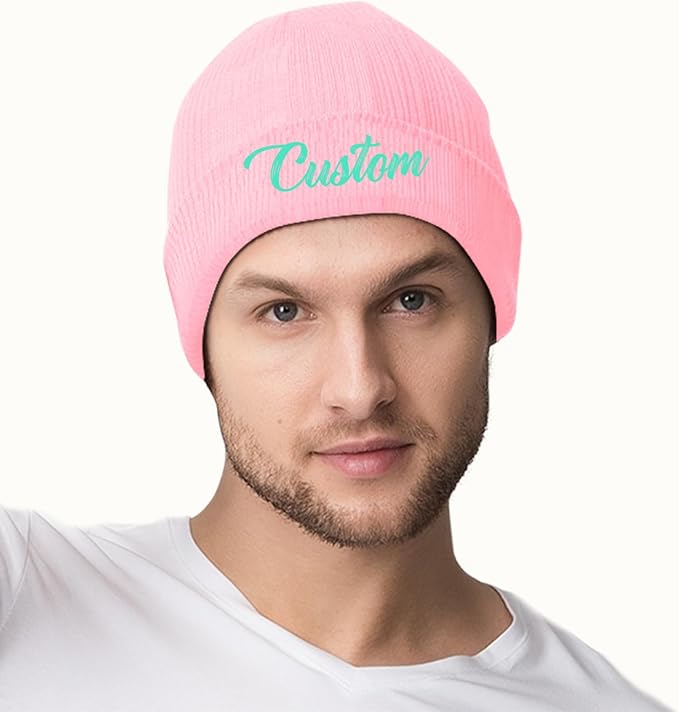 Unisex Custom Beanies, Personalized Beanie Hats, Promotional Bulk Beanies - All Colors
