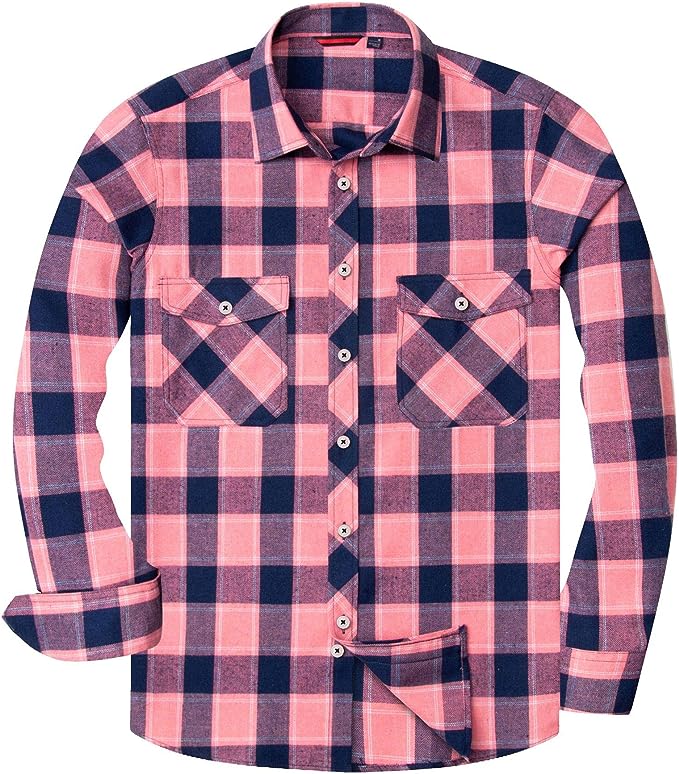 pink and blue plaid dress shirt Flannel Shirt Pink And Blue Shirt Womens Women's Checked Flannel Shirt Blue Pink Ecru Atlas For