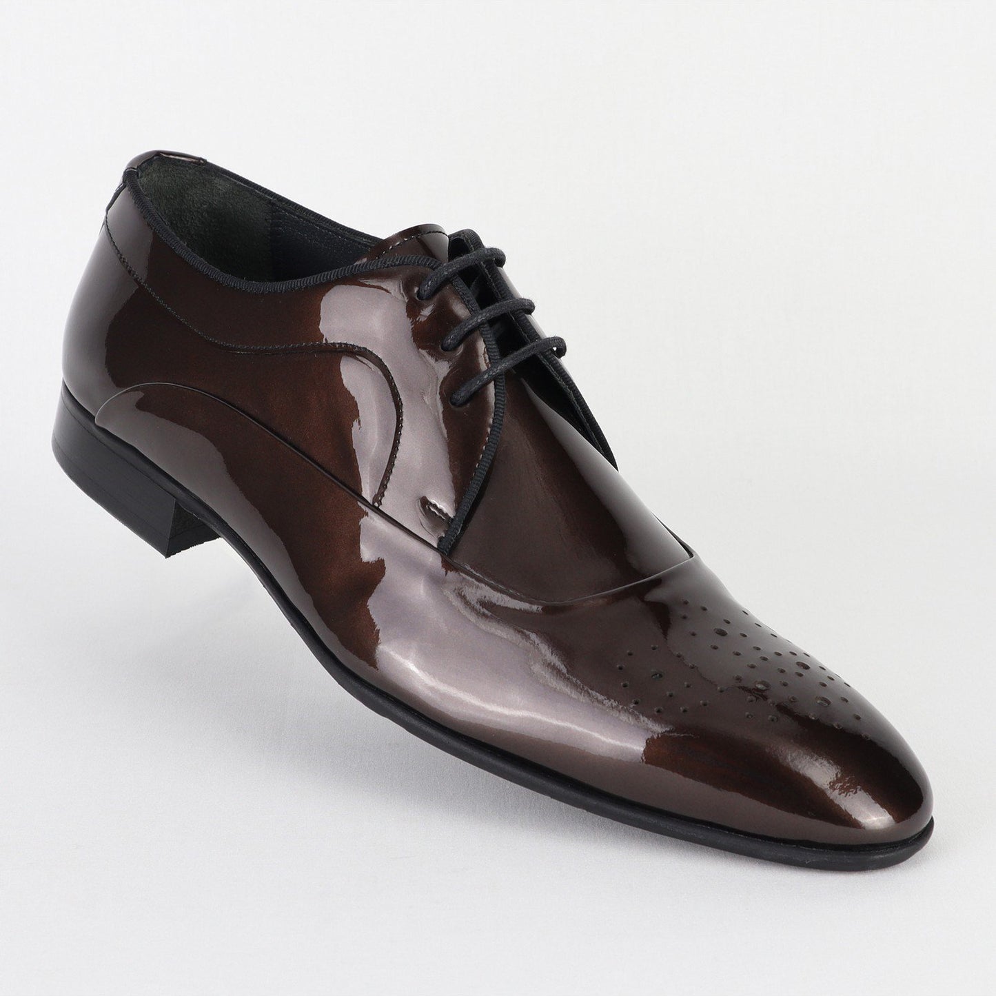 Wholesale Leather Maroon Classic Men's Shoes