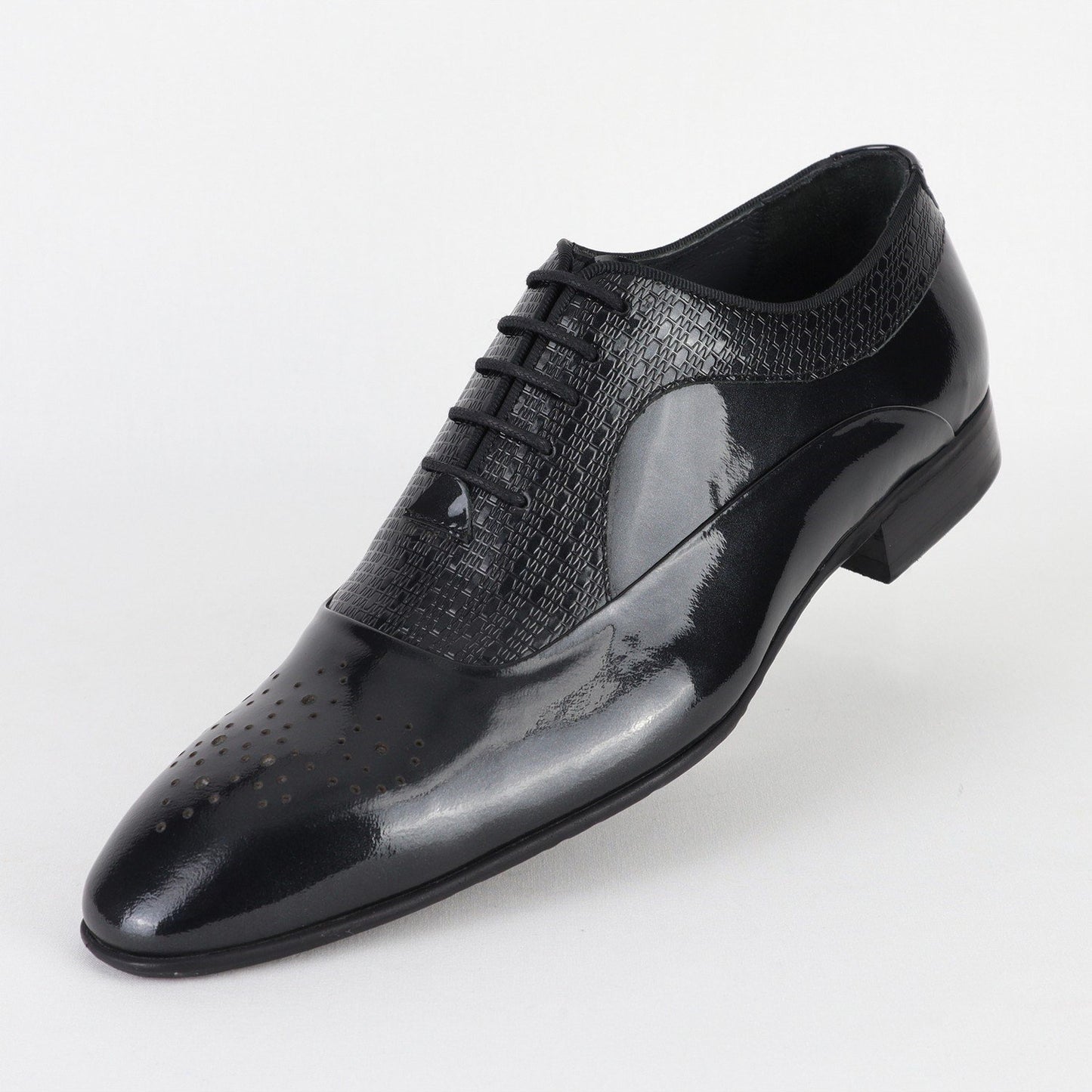 Wholesale Leather Black Classic Men's Shoes