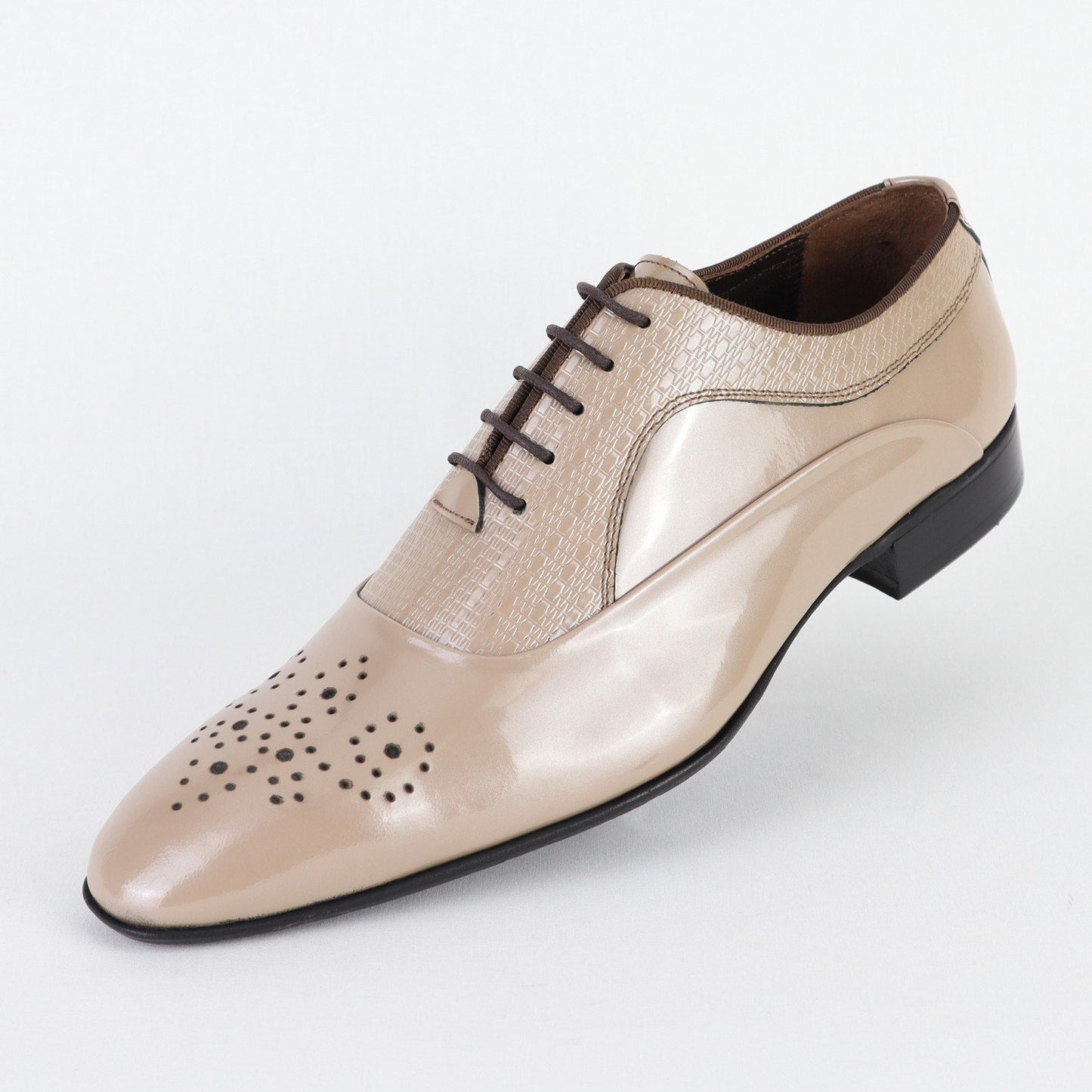 Wholesale Leather Cream Classic Men's Shoes