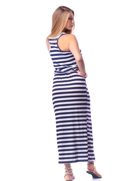 Stripe Maxi Dress