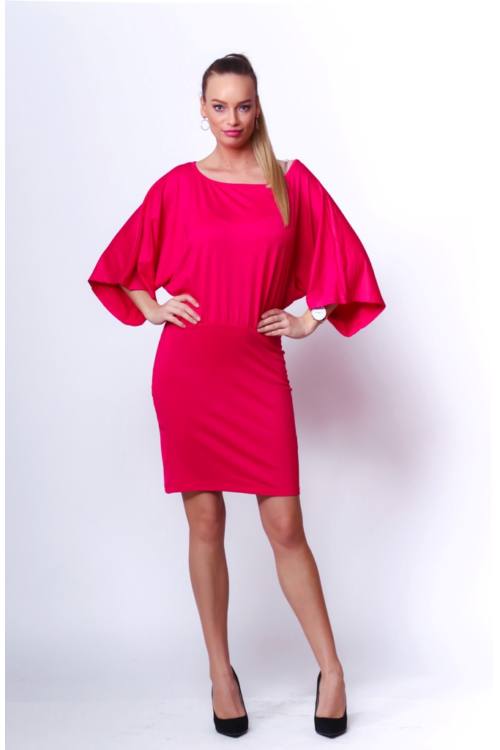 Kimono Sleeve Mini Dress