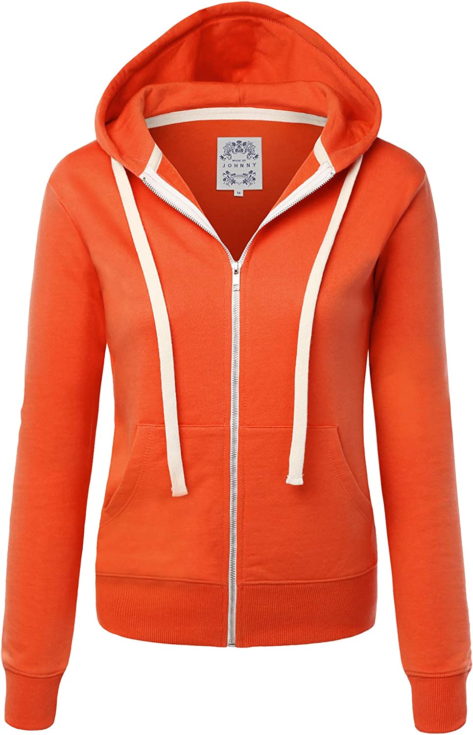 Wholesale Women's Long Sleeve Zip-up Hoodie Jacket