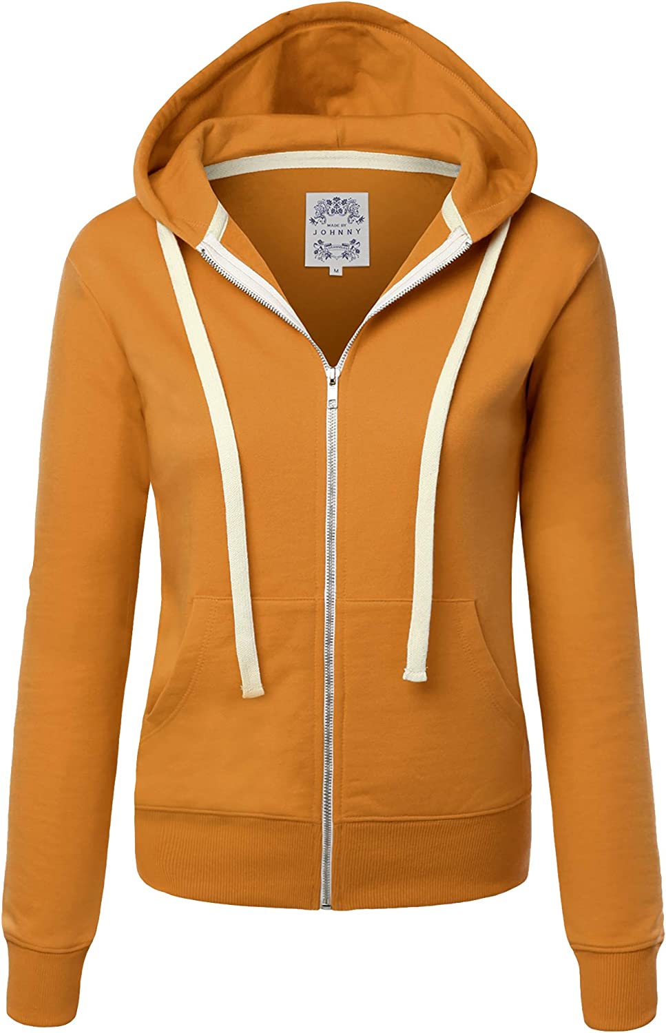 Wholesale Women's Long Sleeve Zip-up Hoodie Jacket