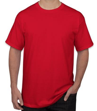 Men's Custom Logo T-shirts Promotional Ultra Cotton Crew Neck Men's T‑shirts - All Colors