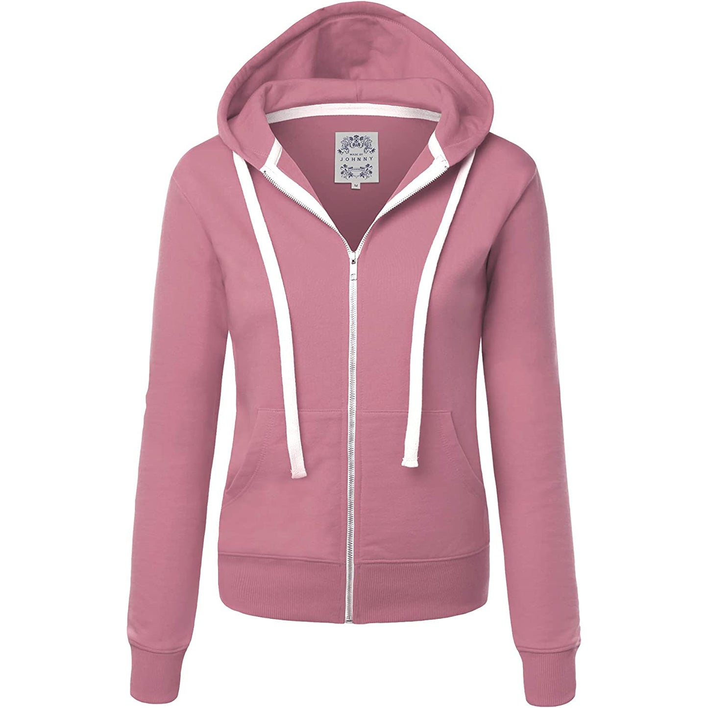Wholesale Women's Long Sleeve Zip-up Hoodie Jacket