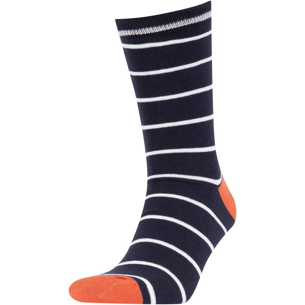 Wholesale Cotton Men's Long Stripe Socks