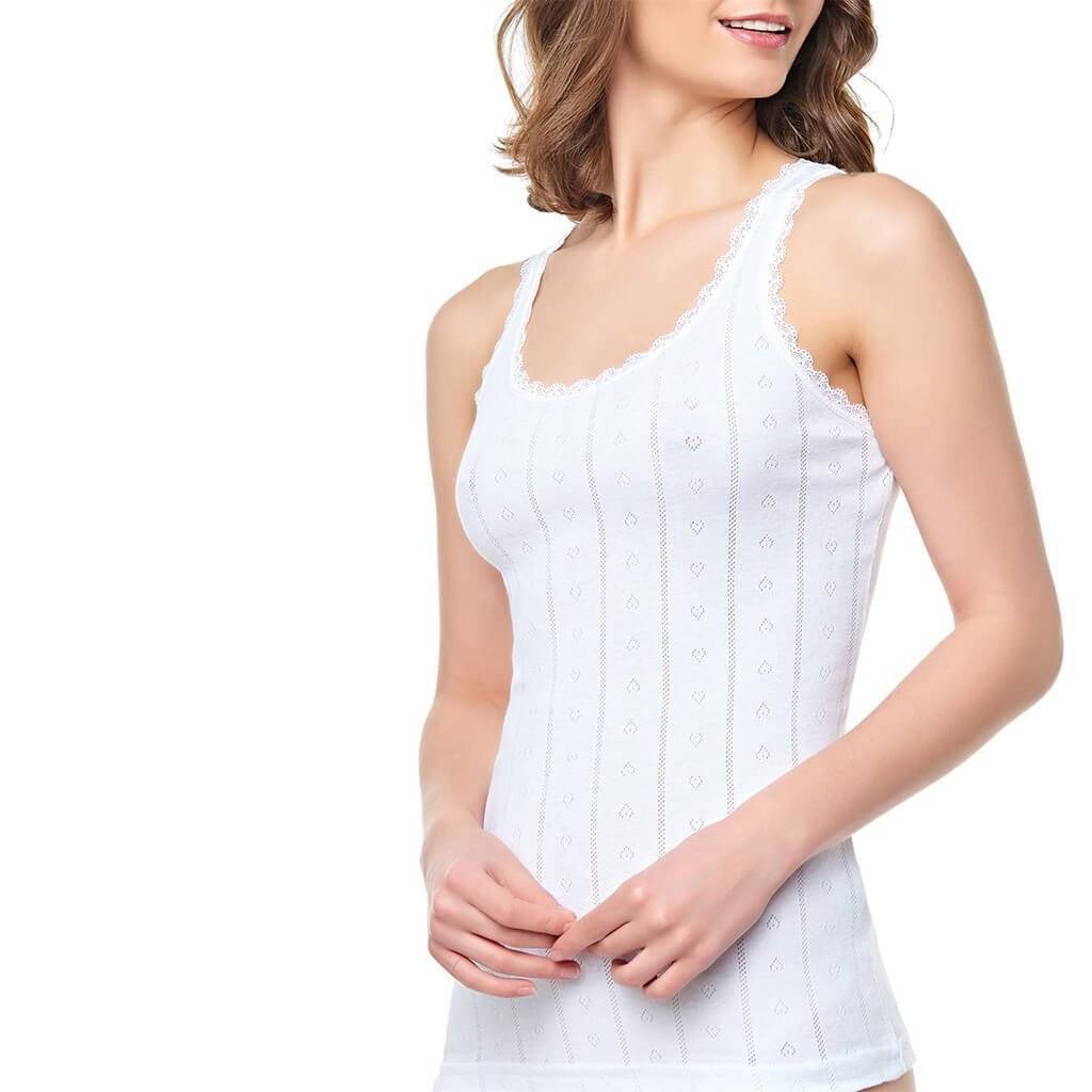 Camisole for Women, All Cotton, Airy Soft Comfy Tank Tops Cami Undersh –  DOZTEX