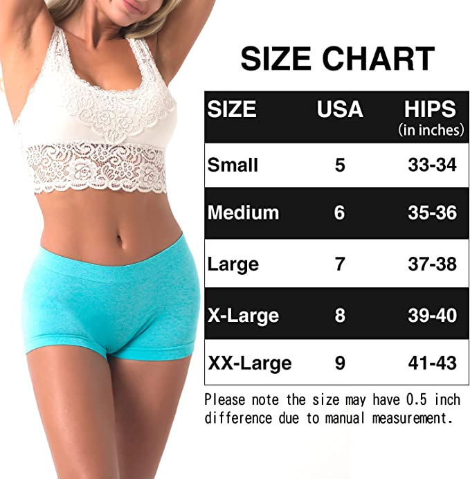 Wholesale Women's Boyshort Panties Seamless Nylon Underwear Stretch Boxer