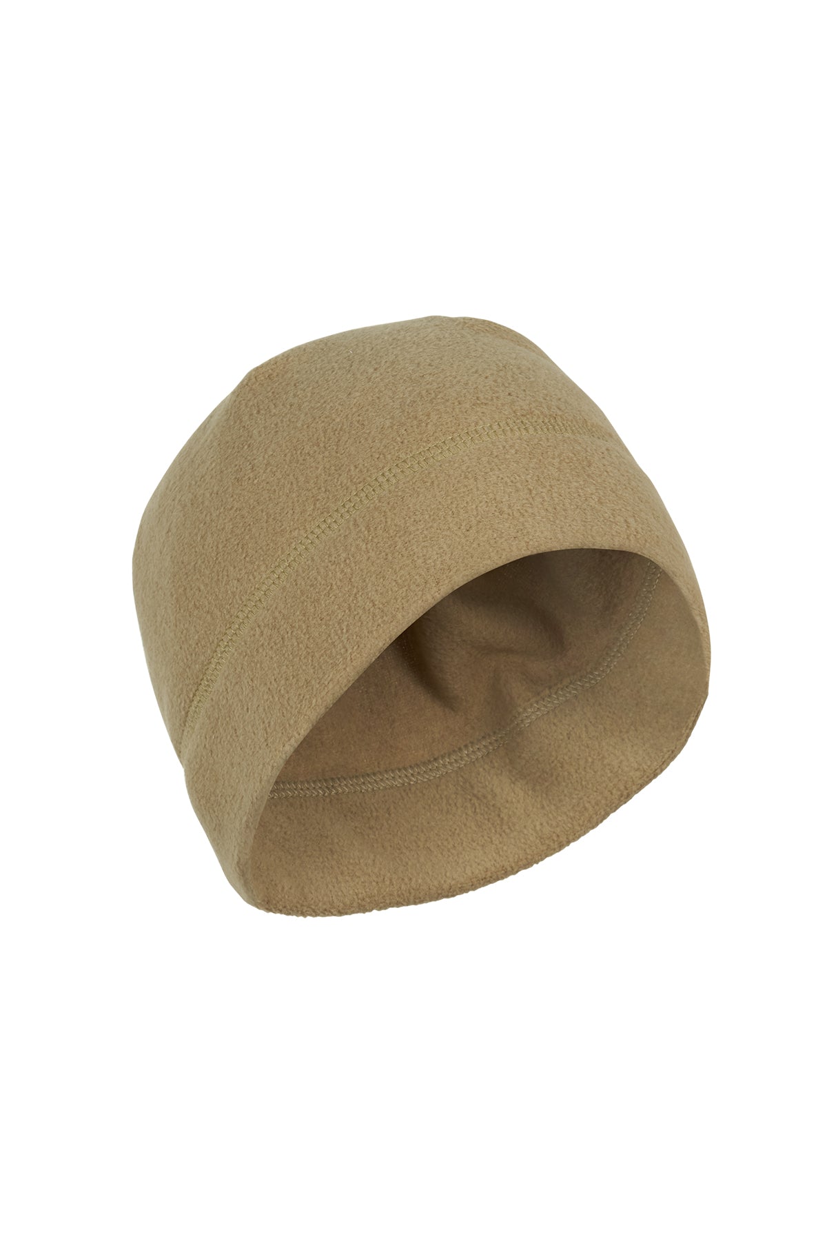 Wholesale Thermal Unisex Hats for Men & Women Army Grade Fleece Thermal Hats - Sand