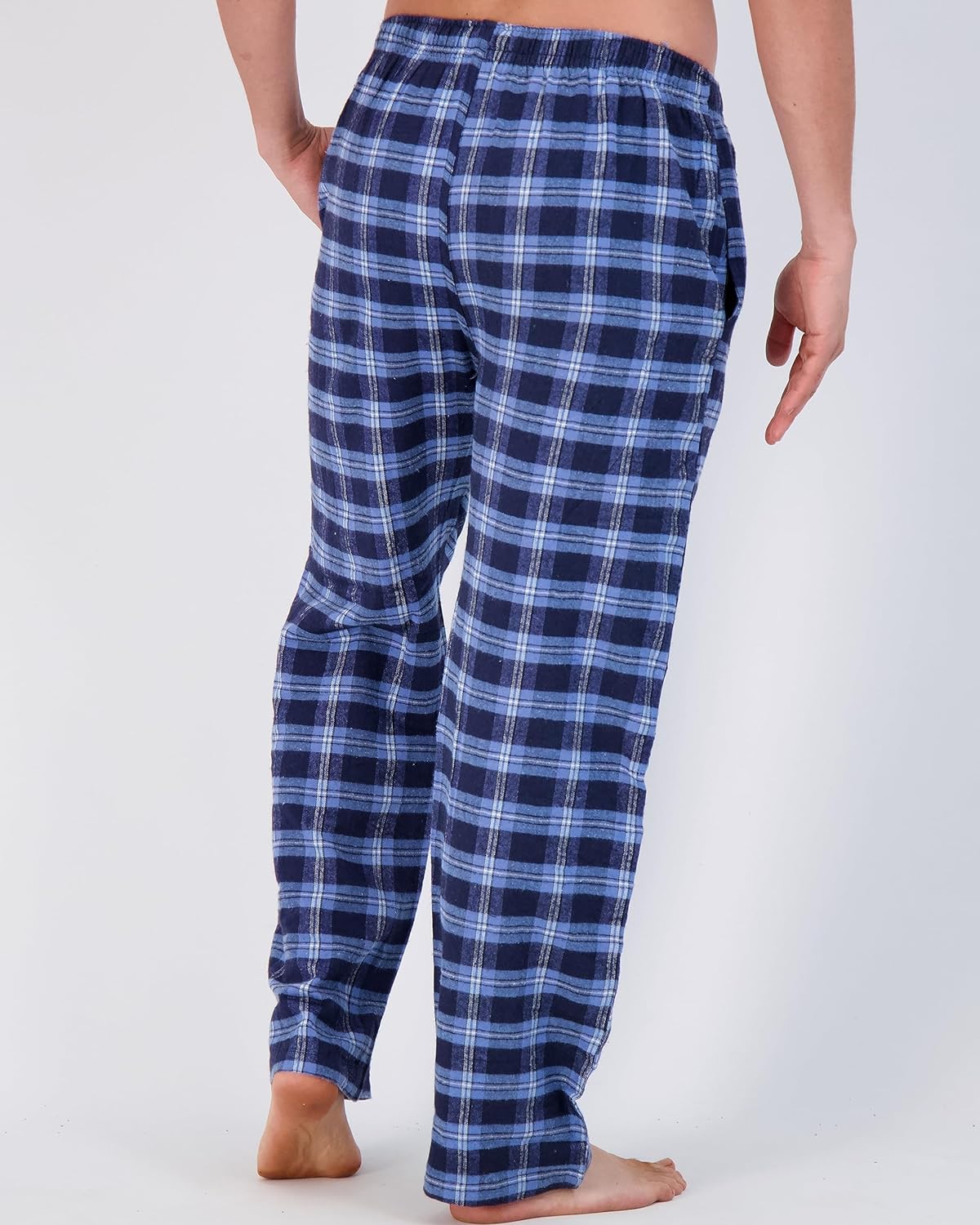 Wholesale Men's Pajama Pants, Knit Cotton Flannel Plaid Lounge Bottoms - All Styles