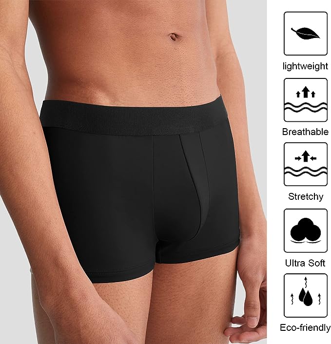 Men's Soft Cotton Open Fly Underwear