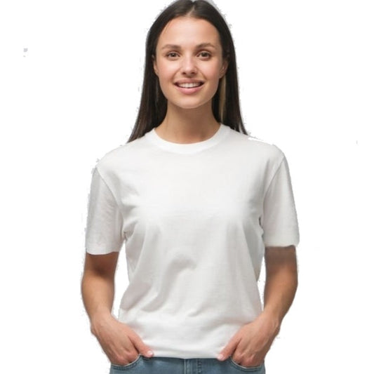 Wholesale Ultra Cotton Solid Crew Neck Women's T‑shirts - All Colors