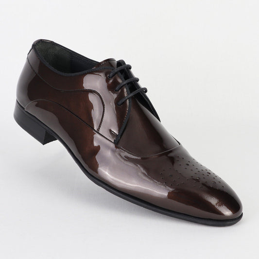 Wholesale Leather Maroon Classic Men's Shoes