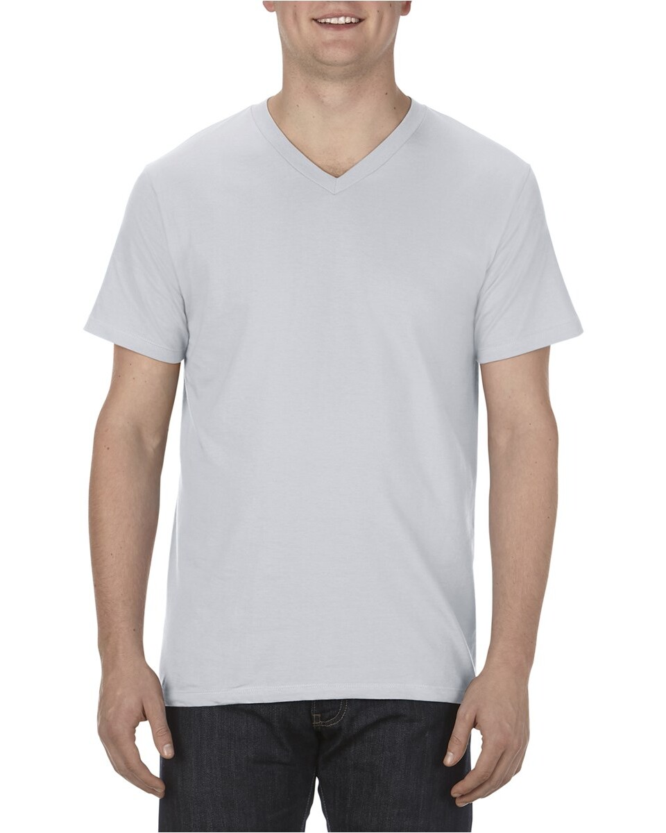 Custom Promotional Cotton V-Neck T-Shirts All Colors Available