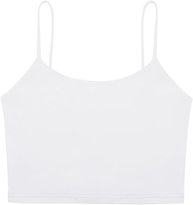 Wholesale Women’s Adjustable Spaghetti Strap Double Lined Seamless Camisole Tank Yoga Crop Tops