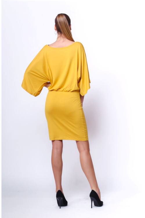 Kimono Sleeve Mini Dress