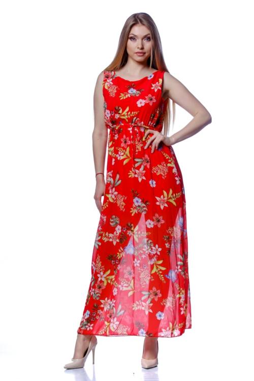 Floral Print Maxi Dresses