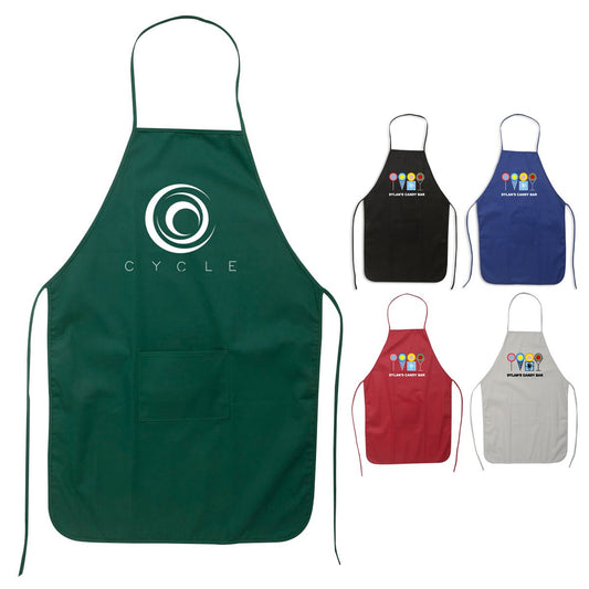 Custom Logo Kitchen Aprons Without Pocket for Men and Women