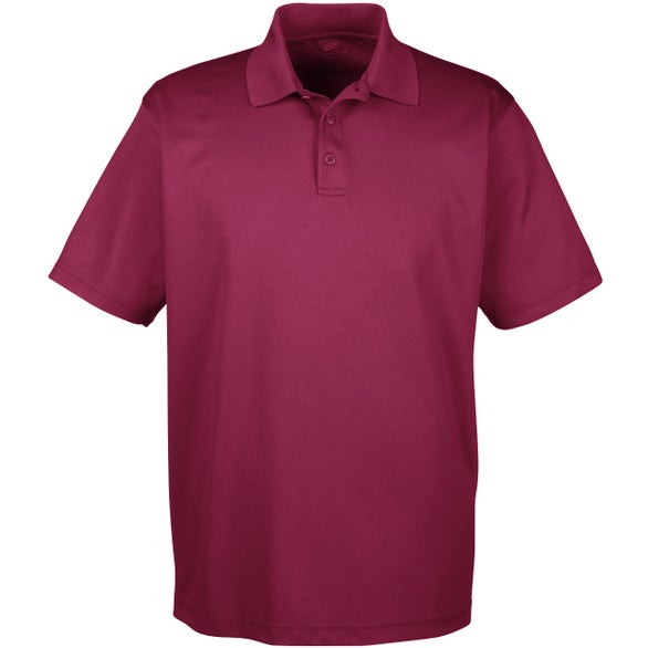 Wholesale Promotional Ultra Fit Men's Solid Polo T‑shirts - All Colors