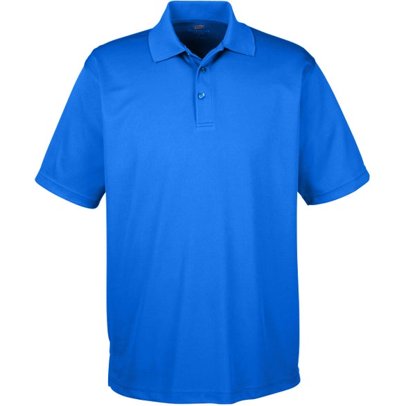 Wholesale Promotional Ultra Fit Men's Solid Polo T‑shirts - All Colors