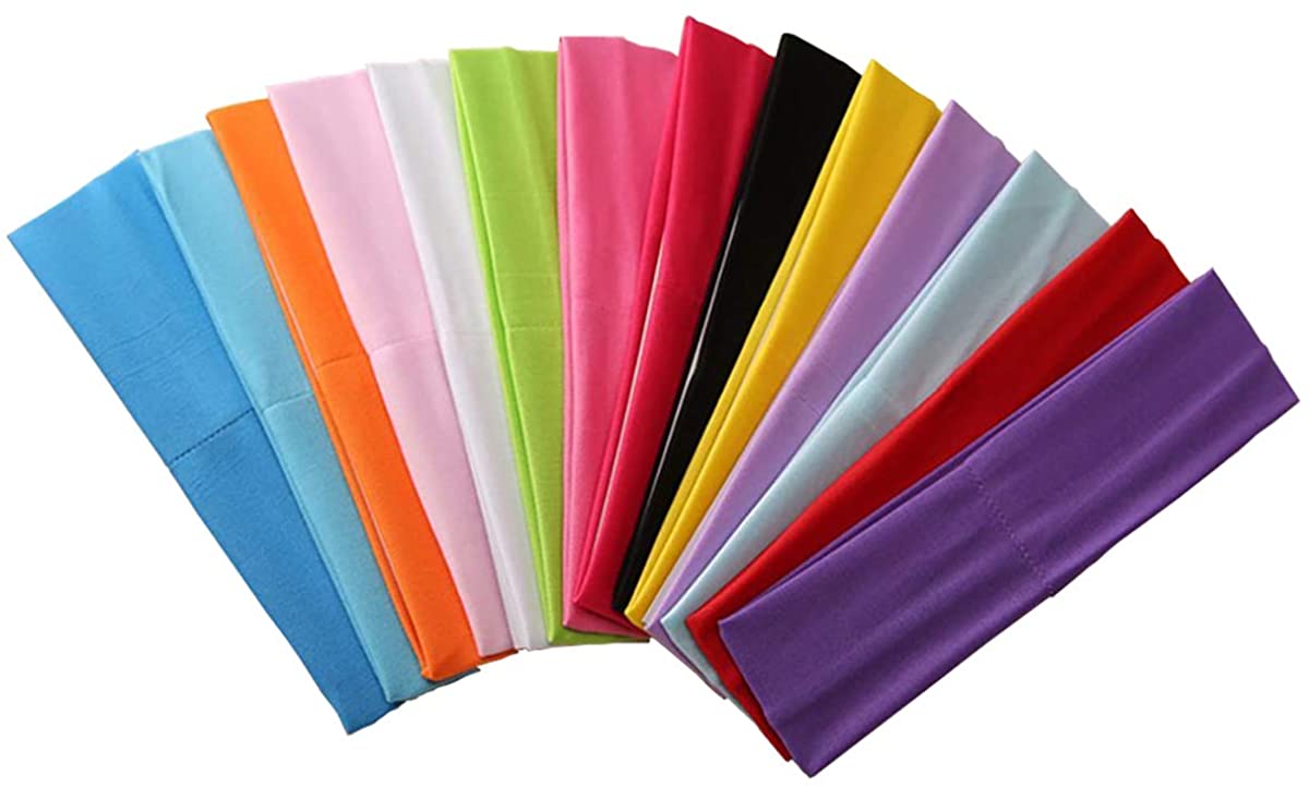 Custom Logo Stretch Headbands, Promotional Non-Slip Head Wraps Great for Workouts, Casual Wear, Gifts & more!