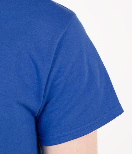 Men's Custom Logo T-shirts Promotional Ultra Cotton Crew Neck Men's T‑shirts - All Colors