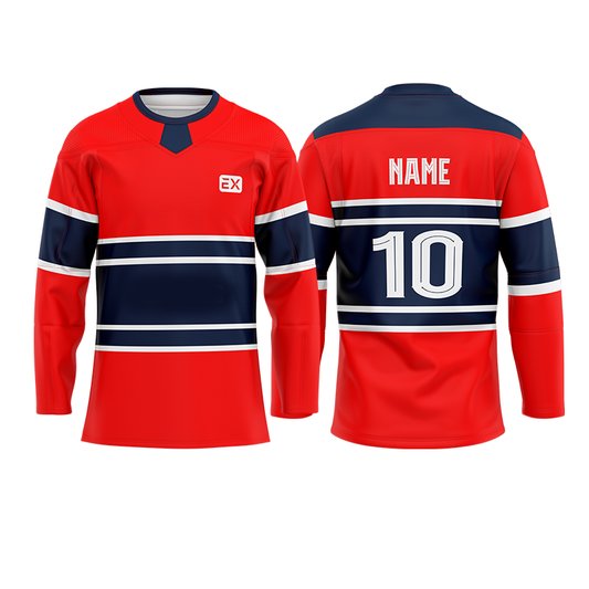 Wholesale Custom Ice Hockey Uniforms Custom Hockey Jerseys - Model 3