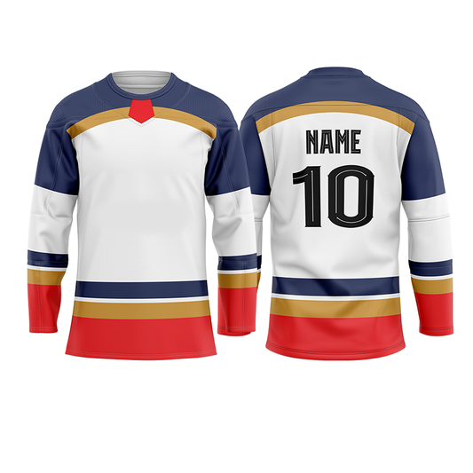 Wholesale Custom Ice Hockey Uniforms Custom Hockey Jerseys - Model 7