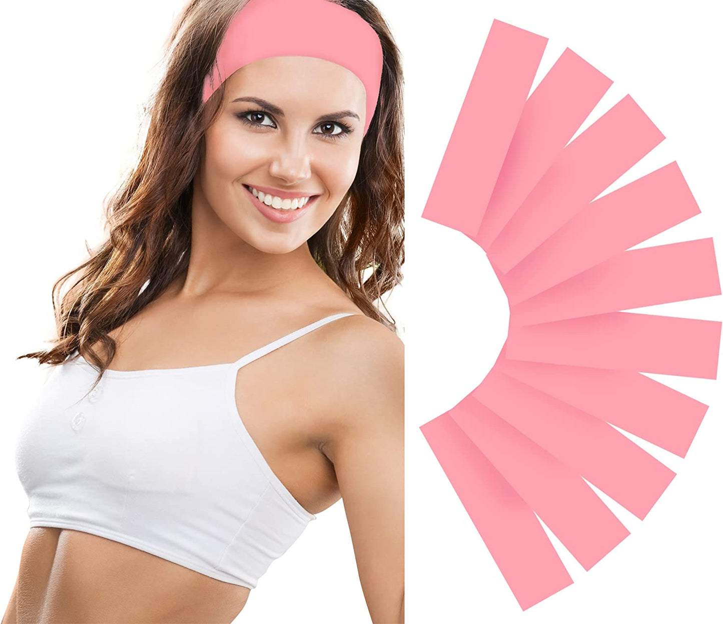 Custom Logo Stretch Headbands, Promotional Non-Slip Head Wraps Great for Workouts, Casual Wear, Gifts & more!