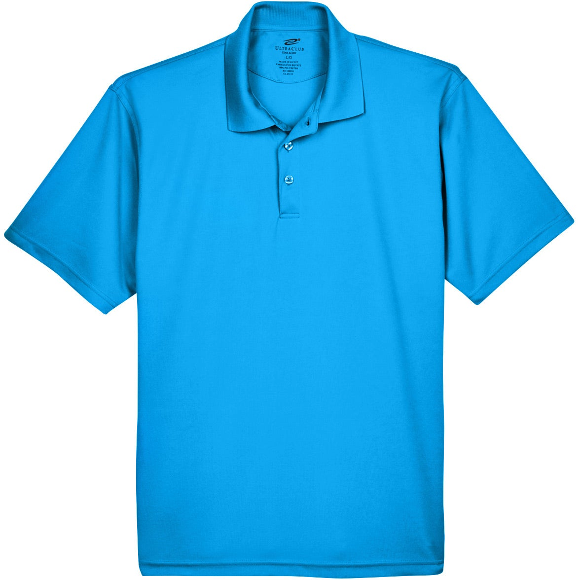 Wholesale Promotional Ultra Fit Men's Solid Polo T‑shirts - All Colors