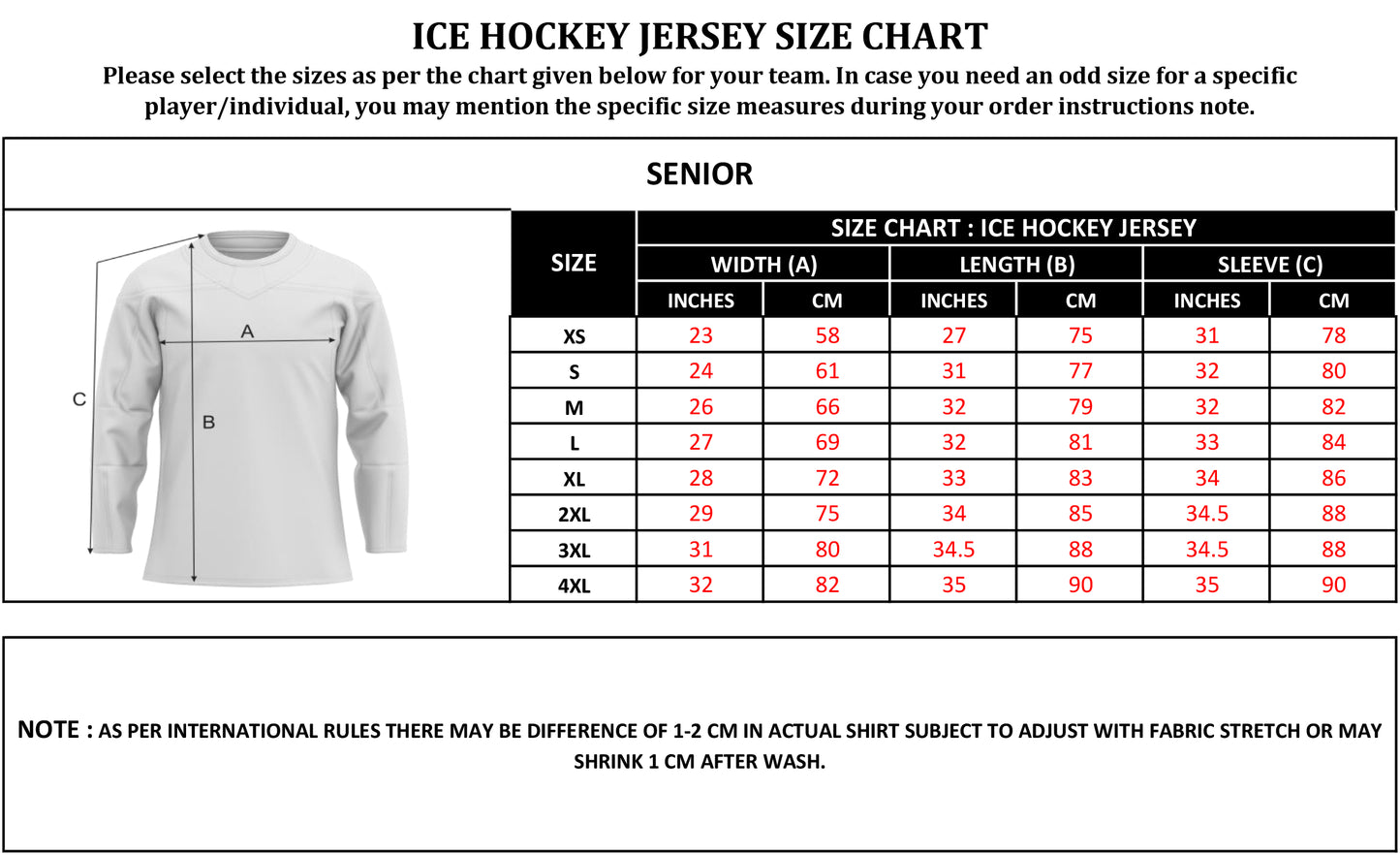 Wholesale Custom Ice Hockey Uniforms Custom Hockey Jerseys - Model 4