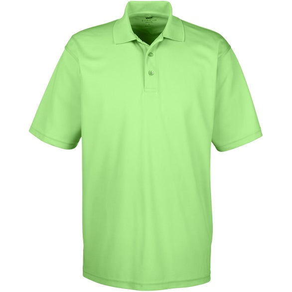 Wholesale Promotional Ultra Fit Men's Solid Polo T‑shirts - All Colors