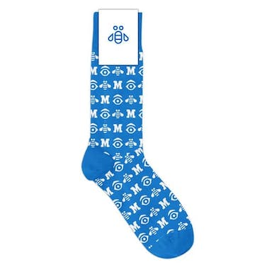 Custom Full Designed Cotton Socks, Logo Knitted Crew Socks Promotional Custom Full Color Designed Socks