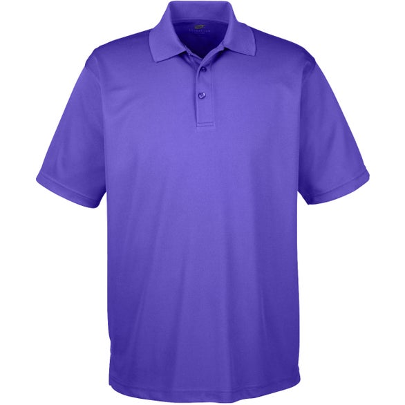Wholesale Promotional Ultra Fit Men's Solid Polo T‑shirts - All Colors