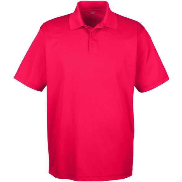 Wholesale Promotional Ultra Fit Men's Solid Polo T‑shirts - All Colors