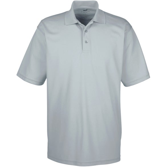 Wholesale Promotional Ultra Fit Men's Solid Polo T‑shirts - All Colors