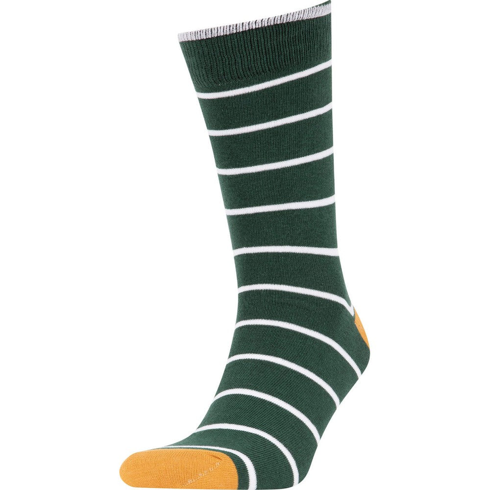 Wholesale Cotton Men's Long Stripe Socks