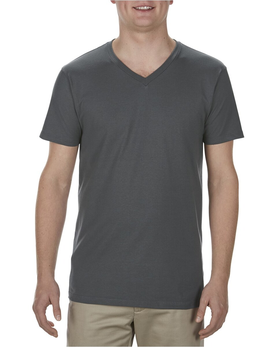 Wholesale Cotton V-Neck T-Shirts Blank All Colors Available