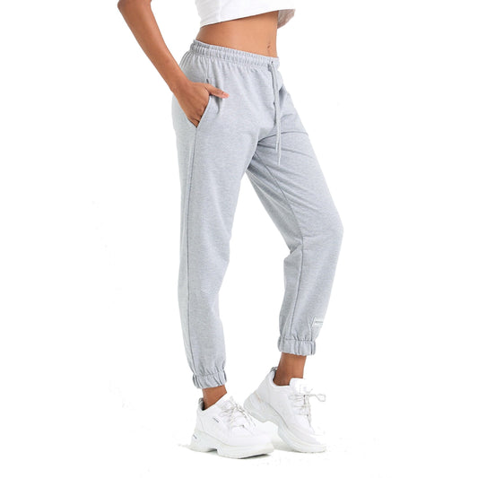 Wholesale Women's Cotton Stylish Sweatpants Jogger With Pockets